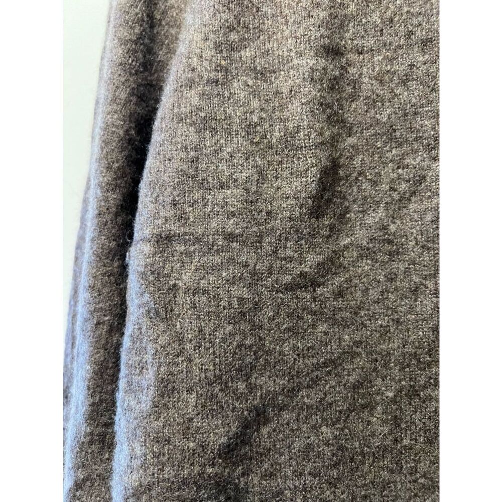 Reformation Cashmere Boyfriend Brown Crewneck Sweater Size Small - Picture 8 of 12